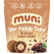 Resim MUNİ Kakao Çekirdekli Yer Fıstığı Topu 80g 