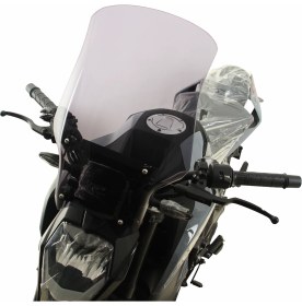 Resim GP Kompozit CF Moto 250 NK 2023-2026 Uyumlu Ön Cam Füme 49 cm 