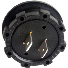 Resim Platoon Araba Motosiklet Yeşil Led Dijital Ekran Voltmetre Su Geçirmez Yeşil Dijital Ekran Volt Gösterge 