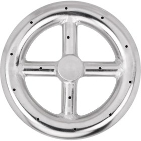 Resim Blueleskyy Doğal Gaz ve Propan Ateş Çukuru Için 6 Inç Yuvarlak Ateş Çukuru Brülör Halkası Iç ve Dış Mekanlar Için Ateş Çukuru Brülörü (Yurt Dışından) 