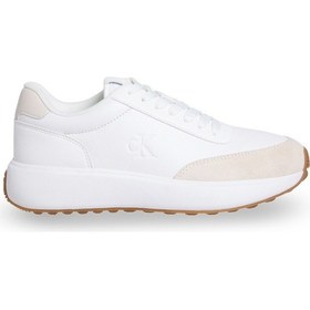 Resim Calvin Klein Athleısure Runner Mg Lth Beyaz Kadın Sneaker 000000000102245996 Beyaz 