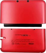 Resim Maitlan DIY 3DSXL ekstra kabukları konut case kapak plakaları kırmızı renk değiştirme, eski büyük 3DS XL/LL 3DSLL el oyun konsolu, yeni abd Edition dış A/E yüz üst/alt ön kapak 2 adet Set 