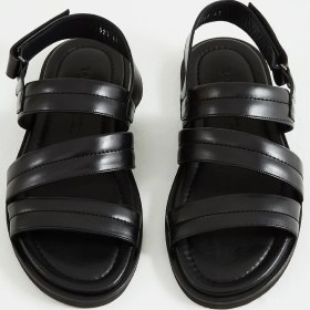Resim Tamer Tanca Erkek Derı Duz Sandalet Sandalet 537 583 Erk Sndlt Y23 