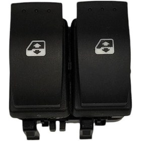 Resim Renault Megane 2,laguna İçin İkili Sol Cam Açma Düğmesi-elektrikli 