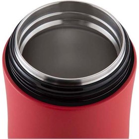 Resim BUGATTI Paslanmaz Çelik Mat Kırmızı Yemek Termosu 500Ml 