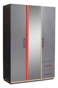 Resim Setay Antre Genç Odası - 3 Kapılı Dolap, Karyola, Komodin, Masa, Şifonyer 