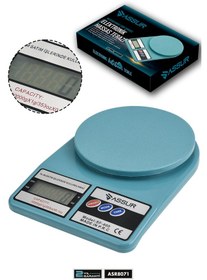Resim Assur Asr8071 Dijital Mutfak Terazisi 1 Gr 10 Kg Hassas Ölçüm Tartı Hassas Terazi Mavi 