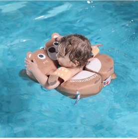 Resim Mambobaby Katlanabilir Göğüs Destekli Yüzme Simidi - Ayı 