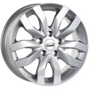 Resim CMS-986-01 6.5x16"-5x120 ET52 67.2 Racing Silver Jant (4 Adet) 