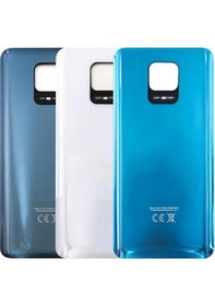 Resim Xiaomi Redmi Note 9 Pro İle Uyumlu Arka Pil Kapak Yeşil 