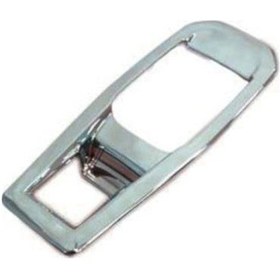 Resim Peugeot 3008 İçin Uyumlu Vites Konsol Çerçevesi Silver 2016-2019 