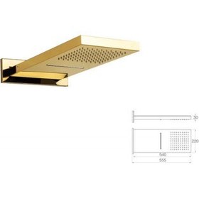 Resim Mistillo Paslanmaz Panel Tepe Duşu - Mrf03 