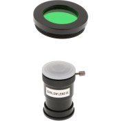 Resim Lovıver Çok Kaplamalı Teleskop Mercek Seti Barlow Lens 3x M42 Konu ve Yeşil Filtre (Yurt Dışından) 