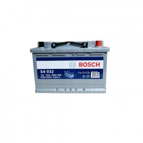 Resim Bosch S4 032 Silver 12 V 74 Ah 680 A Akü 