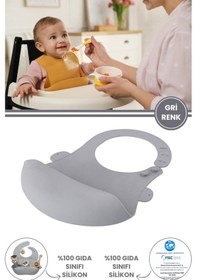 Resim Silicolife Silikon Mama Önlüğü, Bpa İçermez Gıda Sertifikalı 