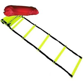 Resim Merdiven 4 Metre Çabukluk Antreman Merdiveni Çok Renkli 