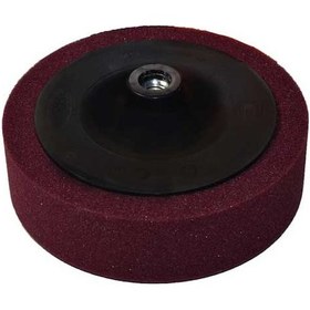 Resim Pasta Süngeri Hafif Sert Soft 150mm M14 Somunlu Bordo Carwel 