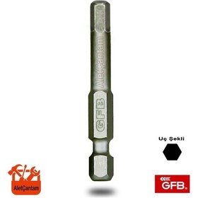 Resim Bits Uç Alyan Uç Vidalama Allen Matkap Ucu 6 MM 