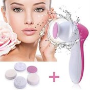 Resim Pilli Yüz Cilt Temizleme Cihazı Siyah Nokta Peeling Fırça Seti Vücut Yüz Bakımı Masaj Aleti 