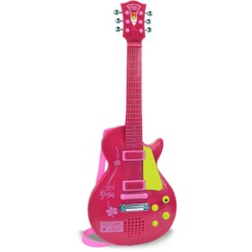 Resim NW NessiWorld Elektronik Tuşlu ve Telli Askılı Pembe Gitar 