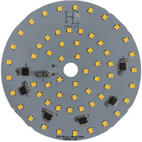 Resim 220 Volt 50 Watt Smd 2835 Ledli Hazır Projektör Ledi Gün Işığı Yuvarlak Pcb Avize Ledi 