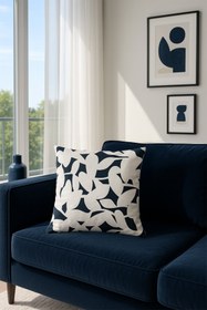 Resim Duck Kırlent Kılıfı Beyaz V1 45x45 