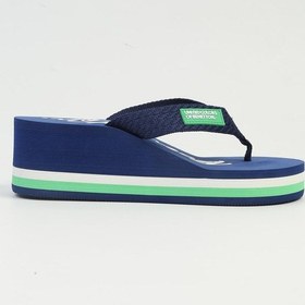 Resim United Colors Of Benetton Benetton İthal Kadın Lacivert Terlik Bnı-10218 Lacivert 