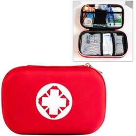 Resim Sones 25'i 1 Arada Eva Taşınabilir Araba Ev Açık Hava Acil Durum Malzemeleri Kiti Hayatta Kalma Kurtarma Kutusu Kırmızı 