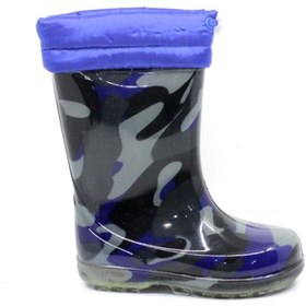 Resim moda ayakkabım Moda Ayakkabı 23-109 Siyah Erkek Çocuk Kürklü Çizme 