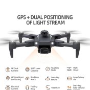 Resim Pazariz Hd Dual Kamera Katlanır Çantalı Drone Seti Siyah Fırçasız Motor Geri Dönüş Özellikli 