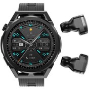 Resim Geeroyoo JZR GY 2'li 1 Arada & Bluetooth 5.0 Kulaklık Kan Oksijen Kalp Ritmi Uyku Takibi 4gb Mp3 Çalar 1.53" Renkli Ekran & Nfc Özelliği Akıllı Saat 