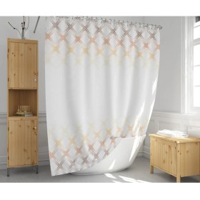 Resim Zethome Evdy Banyo Duş Perdesi 4644 Tek Kanat 1 x 180 x 200 cm 