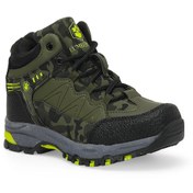 Resim Lumberjack Orjinal Erkek Çocuk Fermuarlı Kaymaz Taban Haki Kışlık Outdoor Bot Winter Boy Child Boot 
