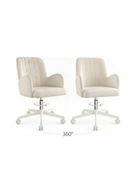 Resim Meltem Kids Valentine Genç Odası Amortisörlü Tekerlekli Çalışma Sandalyesi Mooka 020 