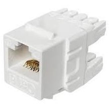 Resim Apronx APX-UTP181 CAT6 180° UTP Keystone Jack 10 lu paket 