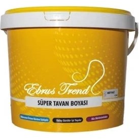 Resim Ebrus Trend Süper Tavan Boyası Beyaz 17.5 kg 