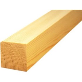 Resim 3X3X100 cm Ahşap Çıta Taslak Tahta Blok ve Kereste 1 Adet 