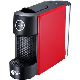 Resim Coffeetech CN-L0201 Julia Kapsül Kahve Makinesi, Nespresso Kapsül Uyumlu, Kırmızı 