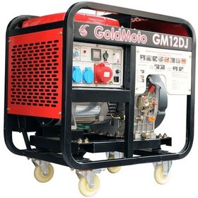 Resim Goldmoto Gm12dj Marşlı 10kva Monofaze Dizel Jeneratör 