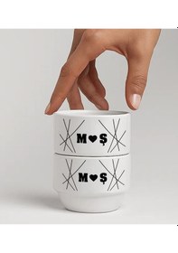 Resim Bk Gift Kişiye Özel İsimli 2li Çerezlik Kase-17 Yeni Ev Hediyesi Önerileri, Misafir Sunum Ürünü, Çay Yanı Kase Kobitmeyencom34802 Bk Gift 