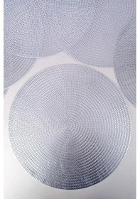 Resim Digithome 6 Lı Amerikan Servisi Supla Yuvarlak Gümüş Acr-004 C320.33 Gümüş 