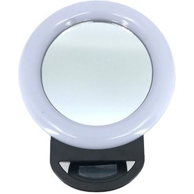 Resim Rgb Led Al20 Led Mandallı Telefon Üstü Aydınlatma Lamba - Siyah Siyah 