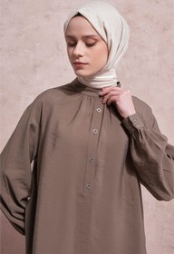 Resim Armine Aksesuar Detaylı Bluz Haki 