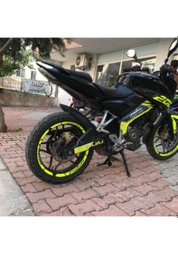 Resim Pulsar Ns200 Stıcker Set Beyaz 