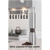Resim feifei Karabiber Tuz Öğütücü Profesyonel 304 Paslanmaz Çelik Manuel Baharat Değirmen - AYS6994-9065 
