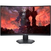 Resim Dell S3222DGM 31.5 inç 165Hz 1ms (HDMI + Display) Asansör FreeSync Premium Curved QHD Gaming Monitör S3222DGM