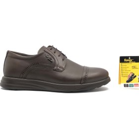 Resim Kids Club Shoes Forex 2918 Dr.Tavsiyeli Hakiki Deri Erkek Klasik Ayakkabı KAHVERENGİ 