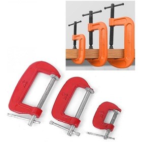 Resim G C Kelepçe Metal İşkence Marangoz Tamirci Mengenesi 