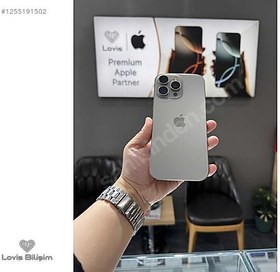 Resim Apple iPhone 16 Pro Max İkinci El TR | 512 GB | Natürel Titanyum 