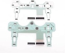 Resim Limentea Button Conductive Film for PS2 Controller SA1Q42A SA1Q43-A Ribbon Circuit Film Flex Cable,18Pin 19Pin Connector Port Replacement (SA1Q42A 18P) 